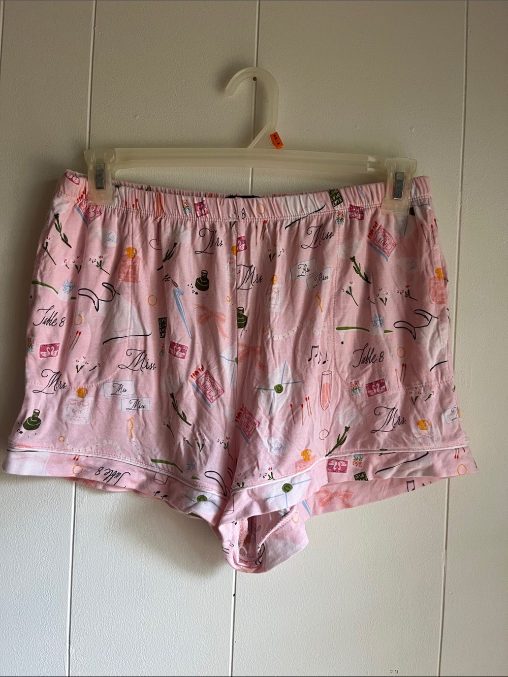 Kate Spade New York With Love Bridal Modal Jersey Short Sleeve Pajama Set Sz L - Picture 10 of 11